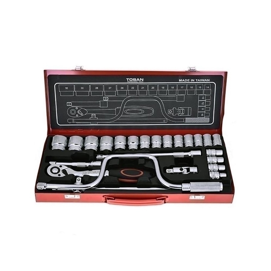 P28072-C0_I1 مجموعه 24 عددی جعبه بکس 12 پر توسن 1/2 اینچ - تصویر 1