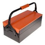 جعبه ابزار فلزی 50 سانتی اتومات تانوس مدل 2 طبقه