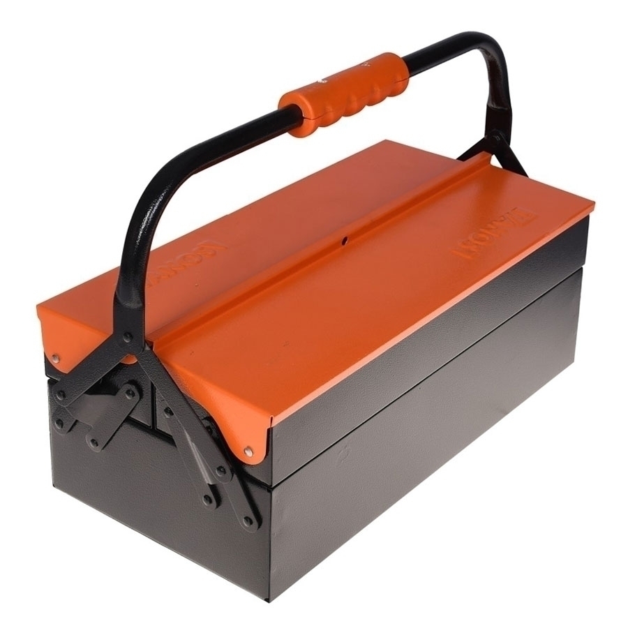 P28080-C0_I1 جعبه ابزار فلزی 50 سانتی اتومات تانوس مدل 2 طبقه - تصویر 1