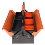 جعبه ابزار فلزی 50 سانتی اتومات تانوس مدل 2 طبقه - تصویر 2