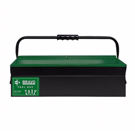 جعبه ابزار فلزی 50 سانت 2 طبقه براوو مدل BT-7502