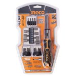 سری و پیچ گوشتی جغجغه ای اینکو مدل HKSDB0248 مجموعه 24 عددی