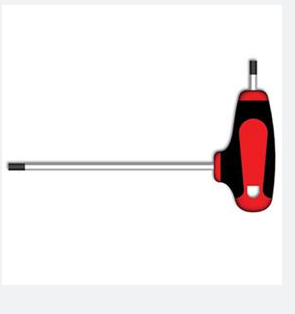 P3808-C0_I1 آچار آلن دسته دار معمولی 100*3.0 میلیمتر مدل K10030100 ستافرم - تصویر 1