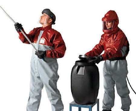 P4294-C0_I1 لباس ضد اسید و مواد شیمیایی یکسره مدل overall Rinba Trooper ferranyl نورث - تصویر 1