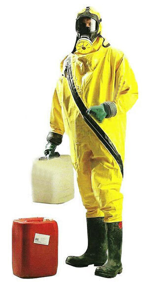 P4298-C0_I1 لباس ضد گاز و مواد شیمیایی یکسره مدل Gas tight suit rinba patrol نورث - تصویر 1