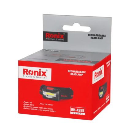 چراغ پیشانی قابل شارژ رونیکس مدل RH-4285