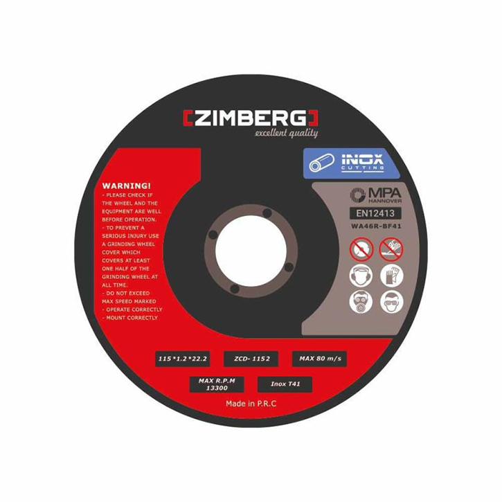 P45779-C0_I1 صفحه مینی برش استیل بر زیمبرگ مدل Z-1152 - تصویر 1