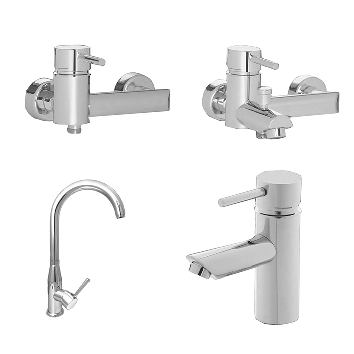 P45965-C0_I1 ست شیرآلات آبادی مدل آناهیتا - تصویر 1