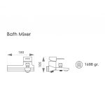 شیر حمام راسان مدل سورنا - تصویر 2