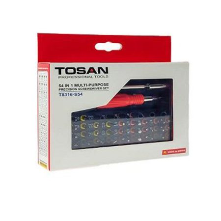 مجموعه 54 عددی پیچ گوشتی توسن مدل T8316-S54