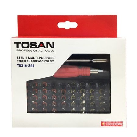 مجموعه 54 عددی پیچ گوشتی توسن مدل T8316-S54