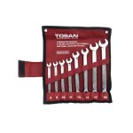 ست آچار یکسر تخت ترکیبی 8 عددی توسن