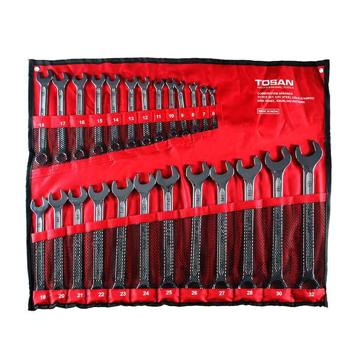 P46236-C0_I1 ست آچار یکسر تخت ترکیبی 25 عددی توسن - تصویر 1