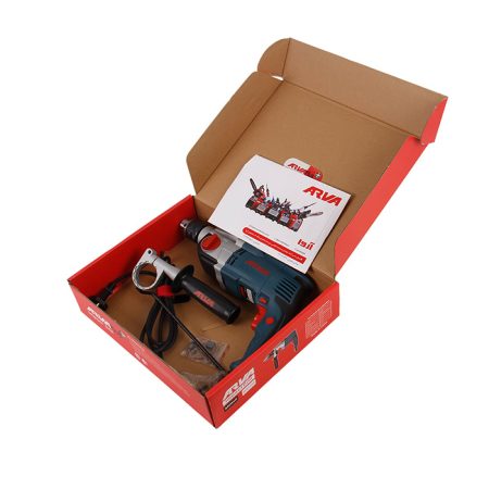 دریل گیربکسی چکشی ۸۵۰ وات ۱۳ میلیمتری آچاری آروا مدل ۵۳۲۳