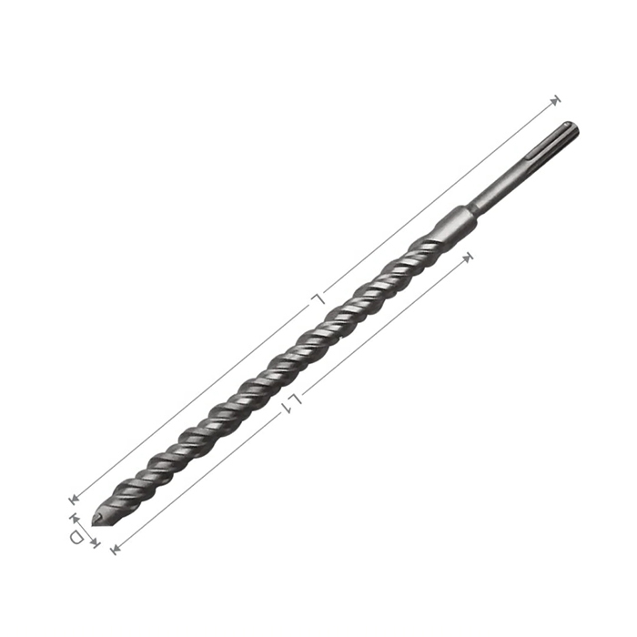 P46717-C0_I1 مته پنج شیار دو الماسه توسن سایز 18*54 - تصویر 1