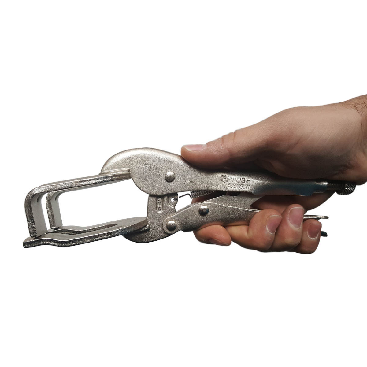 P4691-C0_I1 انبر قفلی جوشکاری 9 اینچ جنیوس - تصویر 1