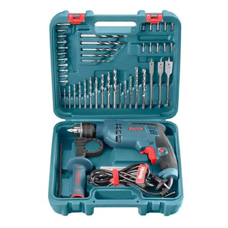 کیت دریل چکشی 52 پارچه رونیکس مدل RS-0006