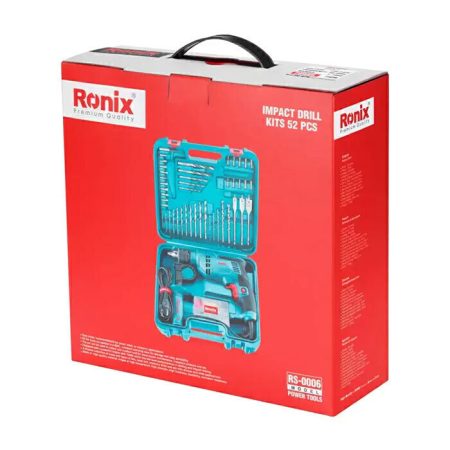 کیت دریل چکشی 52 پارچه رونیکس مدل RS-0006