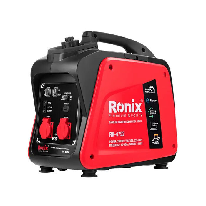 P46955-C0_I1 ژنراتور (موتور برق) سایلنت 2000 وات رونیکس مدل RH-4792 - تصویر 1