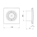 هواکش خانگی آکسی لاین دمنده مدل VBX-10S2S - تصویر 2