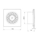 هواکش خانگی آکسی لاین دمنده مدل VBX-12S2S - تصویر 2