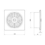 هواکش خانگی آکسی لاین دمنده مدل VBX-20S2S - تصویر 2