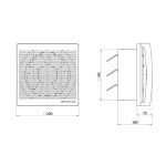 هواکش خانگی دمنده مدل VAL-20C4S - تصویر 2