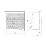 هواکش خانگی دمنده مدل VAL-30C4S - تصویر 2