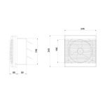 هواکش خانگی دمنده مدل VAL-15S2S - تصویر 2