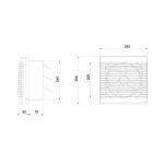 هواکش خانگی دمنده مدل VAL-20H2S - تصویر 2