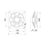هواکش خانگی دمنده مدل VMA-25C4S - تصویر 2