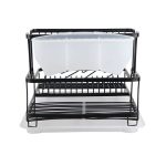 آبچکان 1.5 طبقه مدل آلومینیوم مشکی هدیه کد 514 - تصویر 3