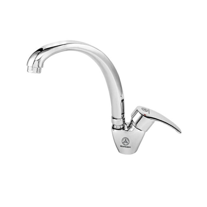 P47280-C0_I1 شیر ظرفشویی قهرمان مدل ایتالیایی رویال - کروم - تصویر 1