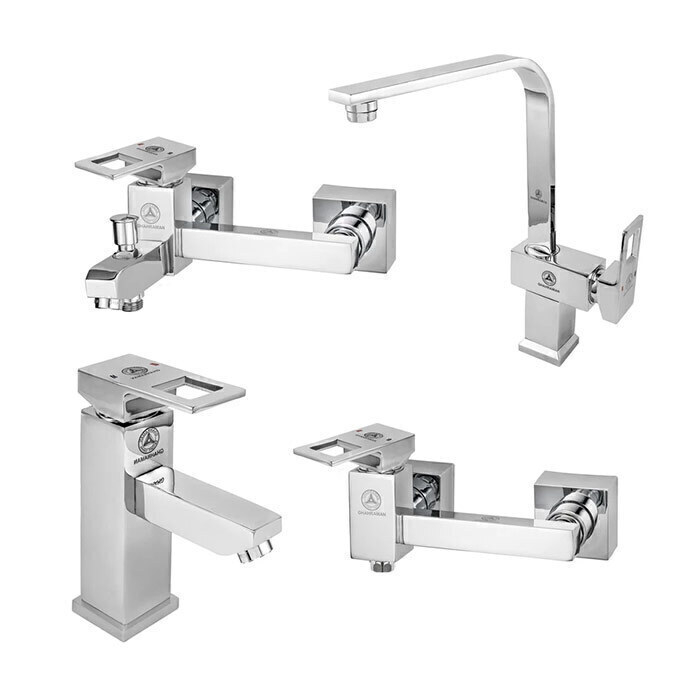 P47337-C0_I1 ست شیرآلات قهرمان مدل فلت رویال - تصویر 1