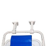 توالت فرنگی آسانا مدل تاشو دیواری با قیف - تصویر 3