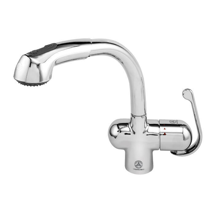 P48226-C0_I1 شیر ظرفشویی شلنگ دار قهرمان مدل زدرا - Image 1