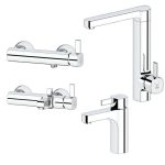 ست شیرآلات کاویان مدل ساتین