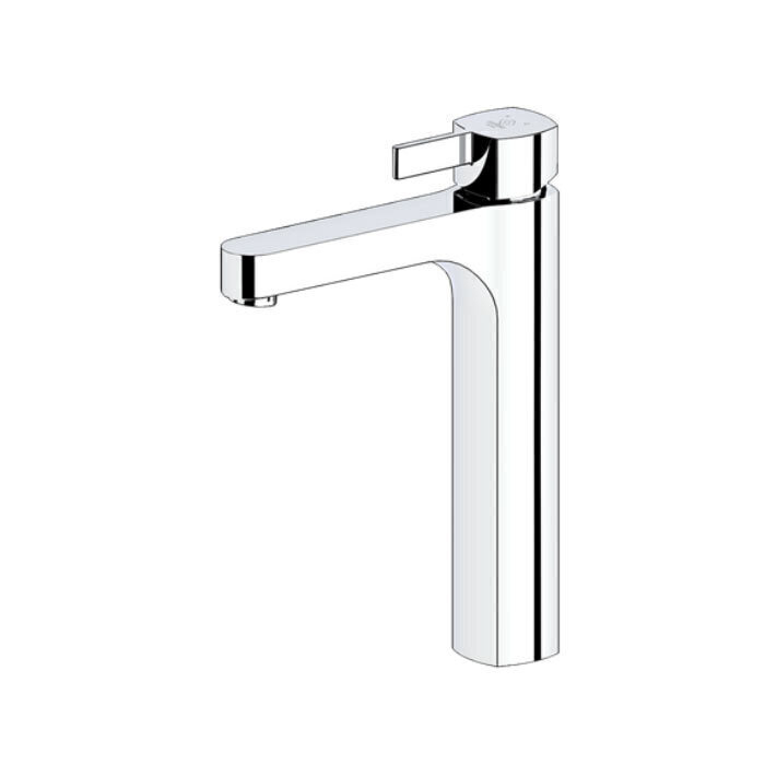 P48344-C0_I1 شیر روشویی پایه بلند کاویان مدل ساتین - تصویر 1