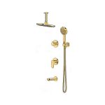 شیر حمام توکار با سردوش سقفی کاویان مدل لارا - تصویر 2