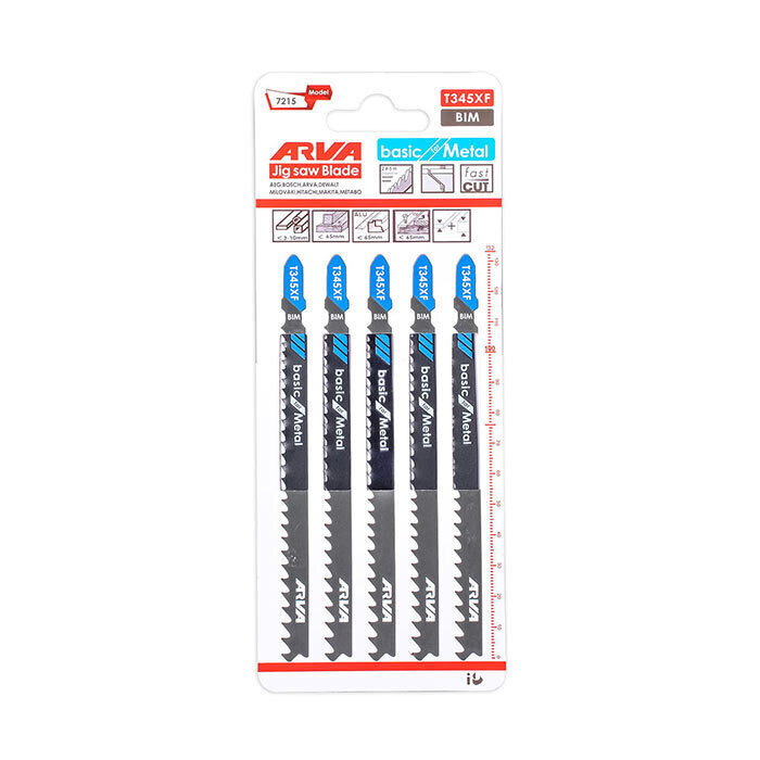 P48493-C0_I1 تیغ اره عمود بر آهن و چوب T۳۴۵XF آروا مدل ۷۲۱۵ - تصویر 1