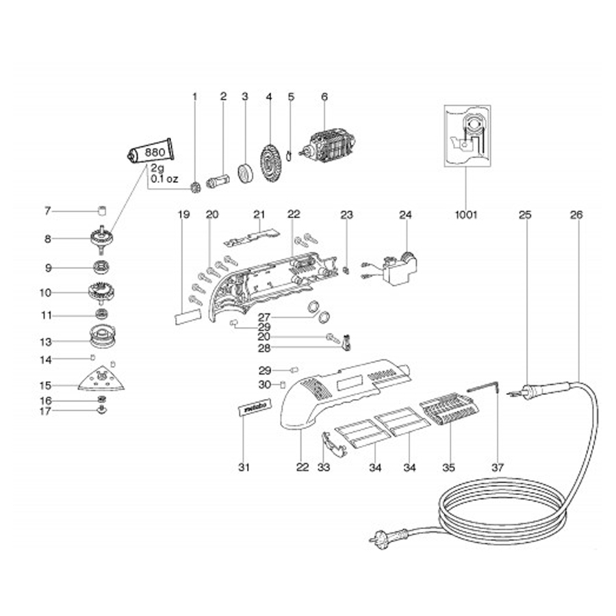 P4853-C0_I1 فرز چندکاره متابو مدل DSE300Intec - تصویر 1