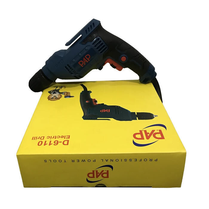 دریل برقی پی ای پی مدل D-6110 سایز 10 میلیمتر