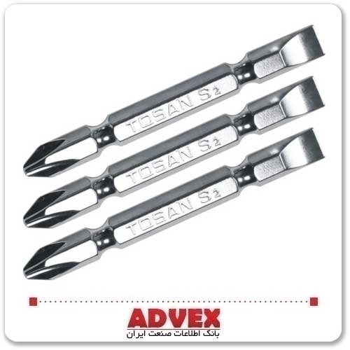 P4947-C0_I1 سر پیچ گوشتی یکسر4 سو -یکسر2 سو مدل t86-65sl توسن - تصویر 1