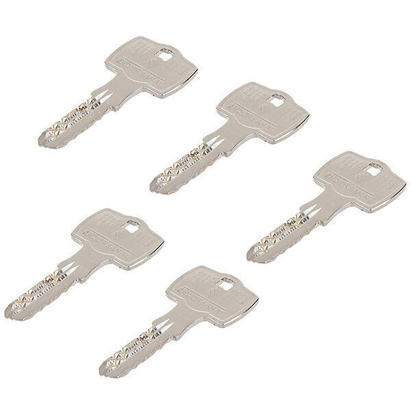 P5407-C0_I1 قفل در حیاطی ایزو کامپیوتری 10 ساچمه منیر صنعت - تصویر 1