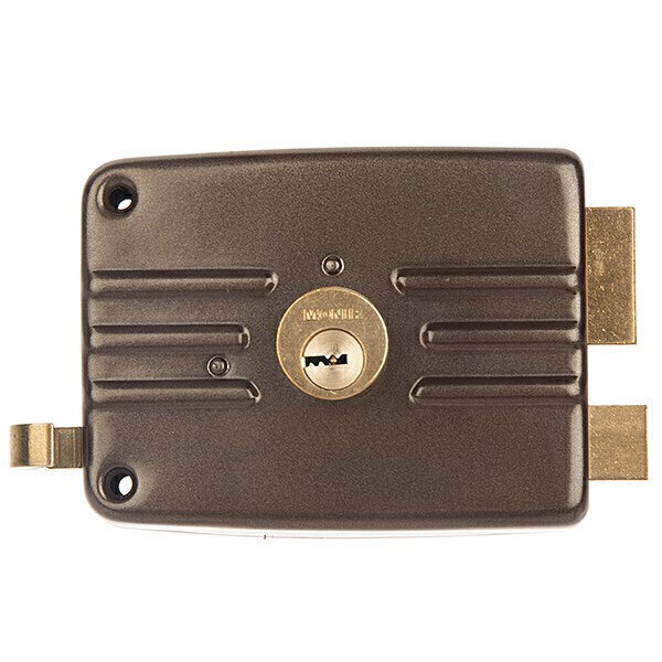 P5408-C0_I1 قفل در حیاطی ایزو کامپیوتری 6 ساچمه منیر صنعت - تصویر 1