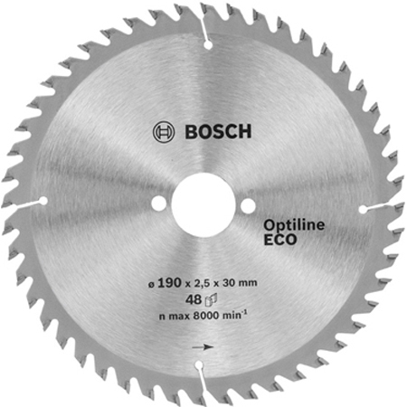 P5612-C0_I1 تیغه اره گردبر 190میلیمتر مدل 2608641790 بوش - تصویر 1