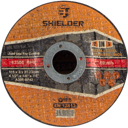 P5768-C0_I1 صفحه برش فلز 115 میلیمتر مدل 115X3 شیلدر - تصویر 1