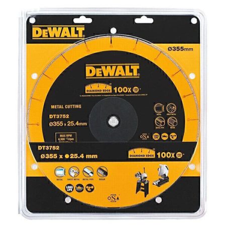 صفحه برش الماسه آهن 355 میلی متر دیوالت مدل DT3752
