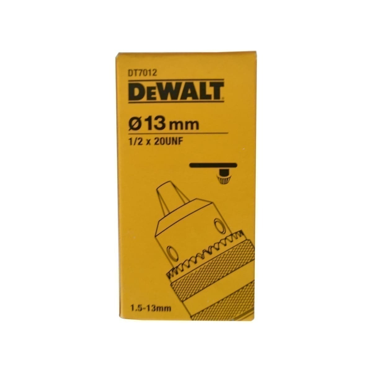 P6346-C0_I1 سه نظام 13 میلی متری آچار خور مدل DT7012 دیوالت - تصویر 1