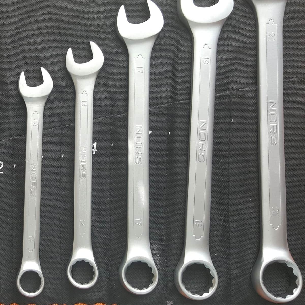 P6377-C0_I1 ست آچار 12 عددی کیفی یکسر تخت یکسر رینگ نورث - تصویر 1